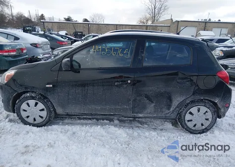 2015 Mitsubishi Mirage De from USA, damaged, VIN ML32A3HJ1FH033946
